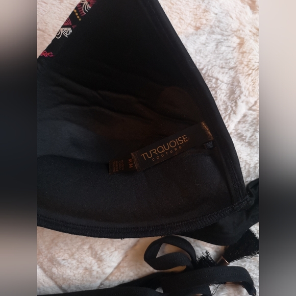 Turquoise Couture swimsuit. Size M. - Picture 9 of 13